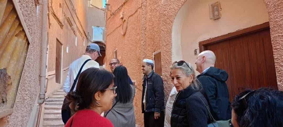 زيارة منظمي الرحلات الألمان إلى غرداية