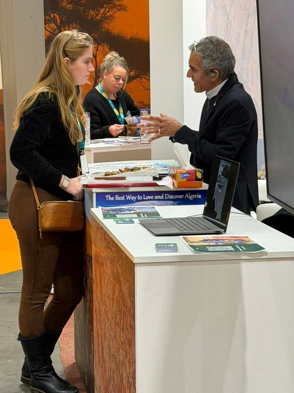 اليوم الأول للجناح الجزائري في Vakantiebeurs 2026