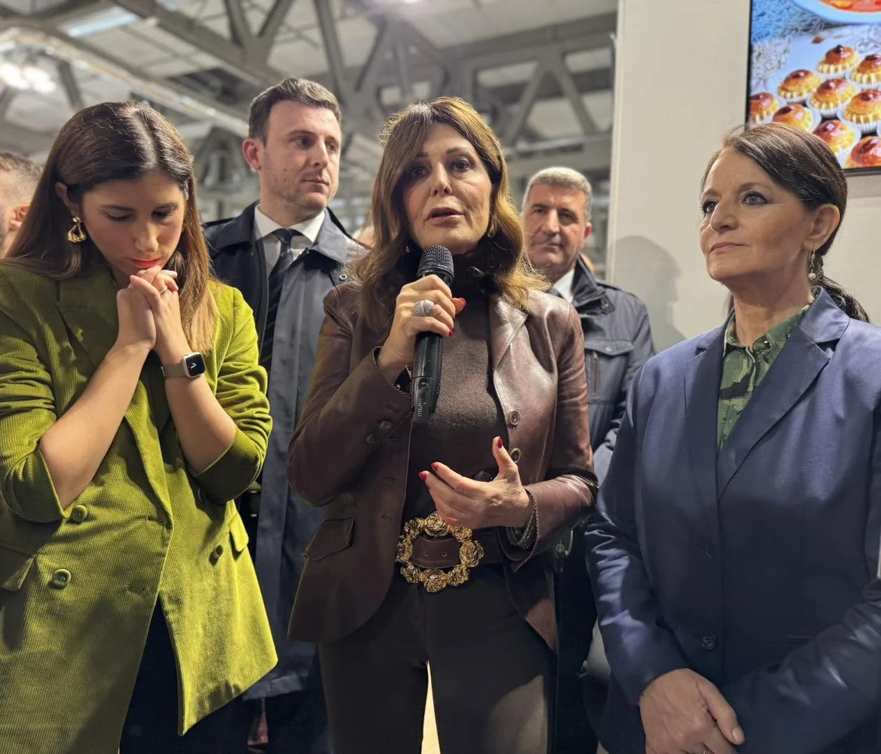 Ouverture du pavillon algérien au salon Artigiano in Fiera à Milan