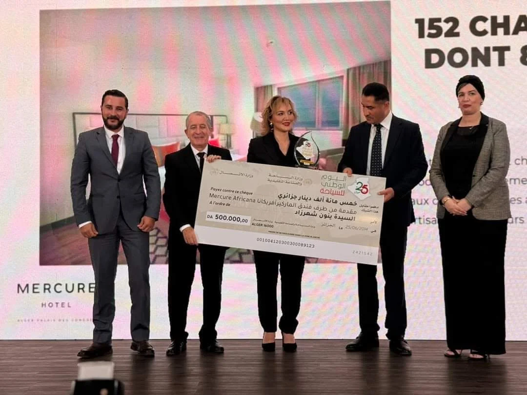 Cérémonie des lauréats de la première édition du prix du meilleur travail de média dans le secteur du tourisme