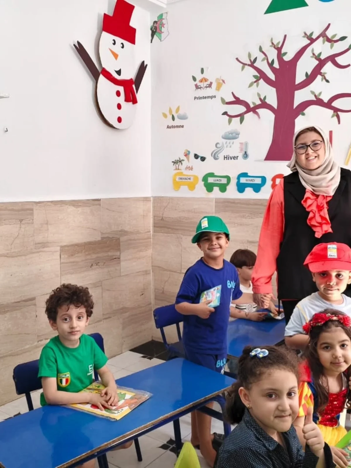 زيارة الديوان إلى روضة أطفال بمناسبة اليوم العالمي للطفولة