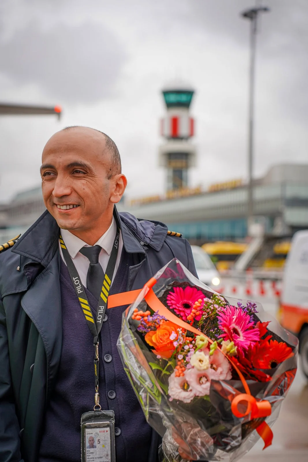 Reception of the first Air Algérie flight to the Netherlands