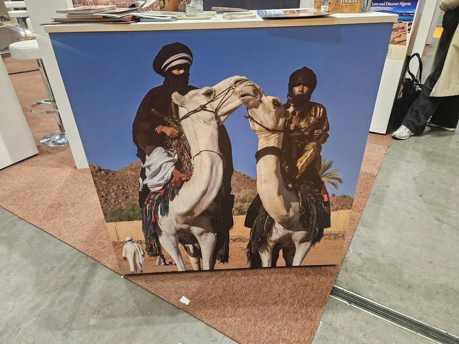 阿尔及利亚大使馆参与了奥特里希旅游展的开幕活动
