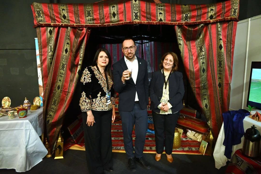 افتتاح الجناح الجزائري في صالون Place2Go بزغرب