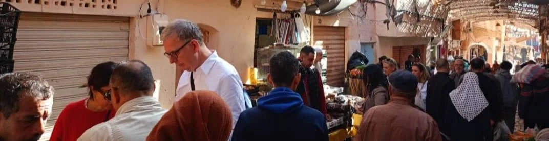 زيارة منظمي الرحلات الألمان إلى غرداية