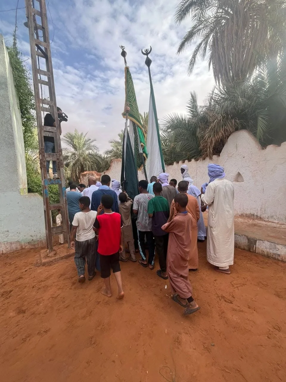زيارة المركز الجزائري للتراث الثقافي المبني بالطين بتيميمون