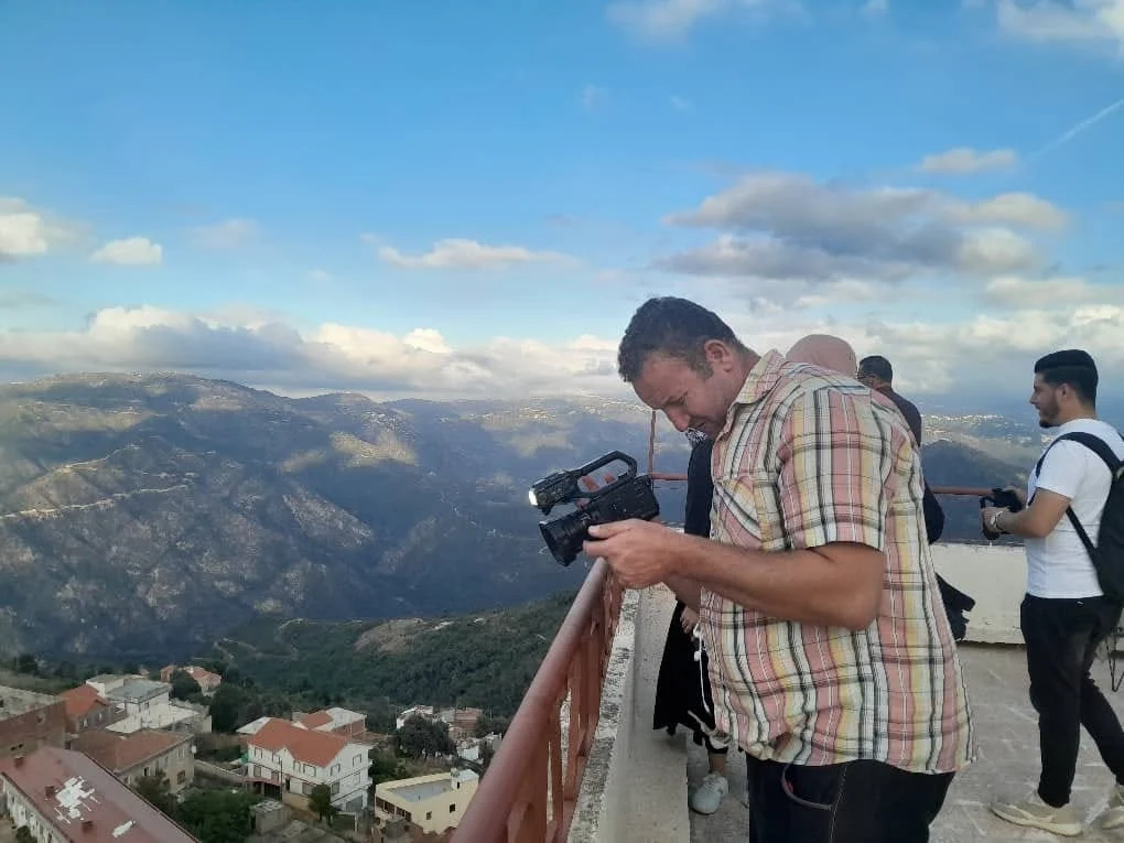 Excursión de periodistas a Aït Yne y a la aldea Aït L'Hassan, Tizi Ouzou