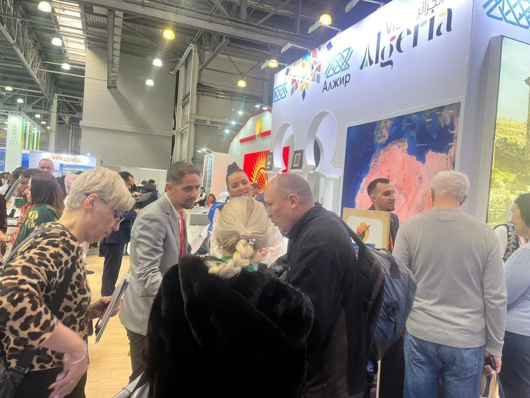 Apertura de la participación de Algeria en el salón MITT Moscú 2025