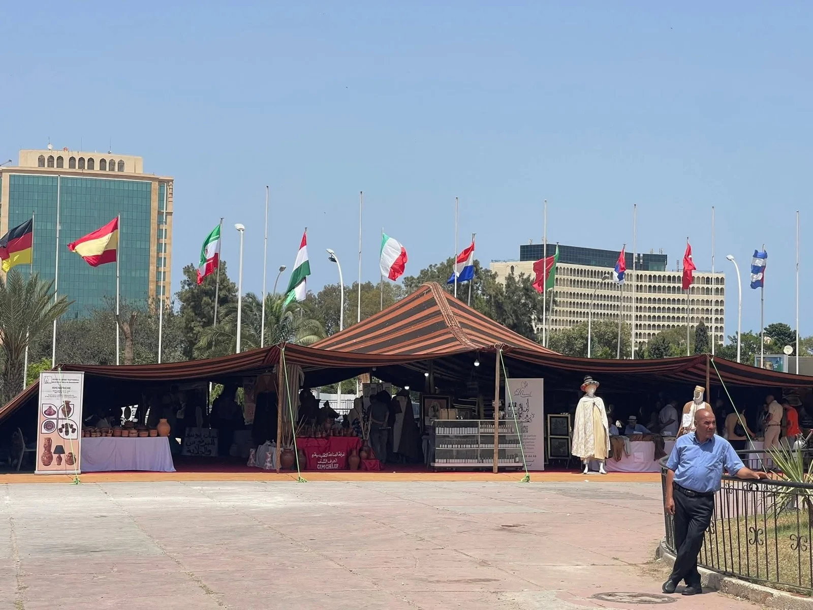 اليوم الأخير لمشاركة الديوان في الصالون السياحي