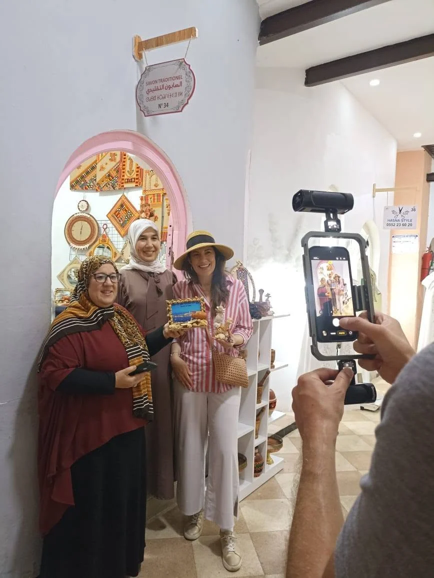 زيارة الوفد الصحفي الأمريكي إلى تيبازة