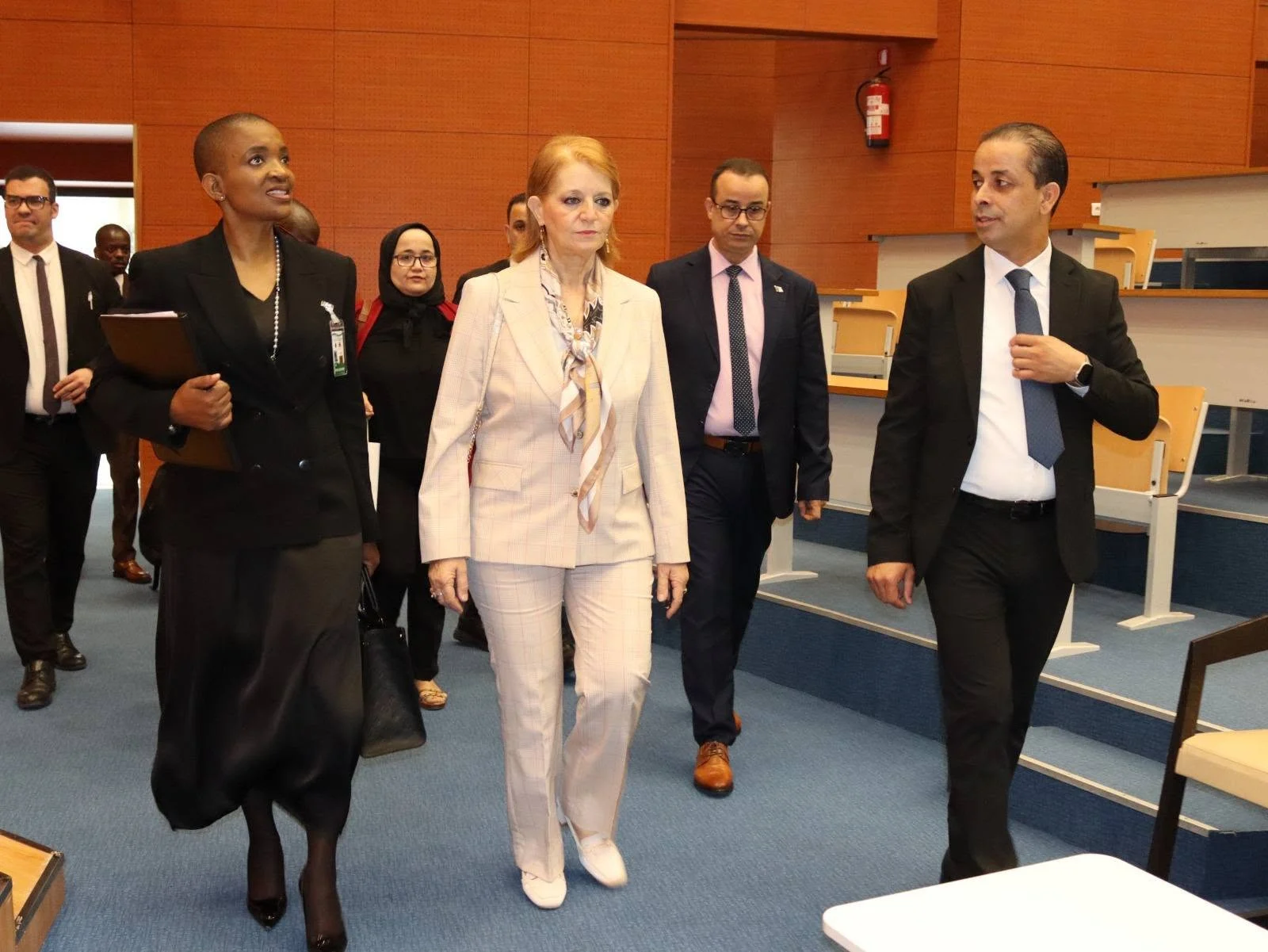 International visit to the Higher School of Hotel Management and Catering