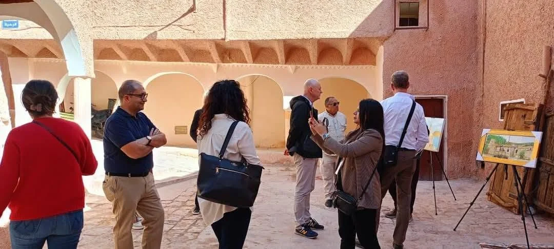 زيارة منظمي الرحلات الألمان إلى غرداية