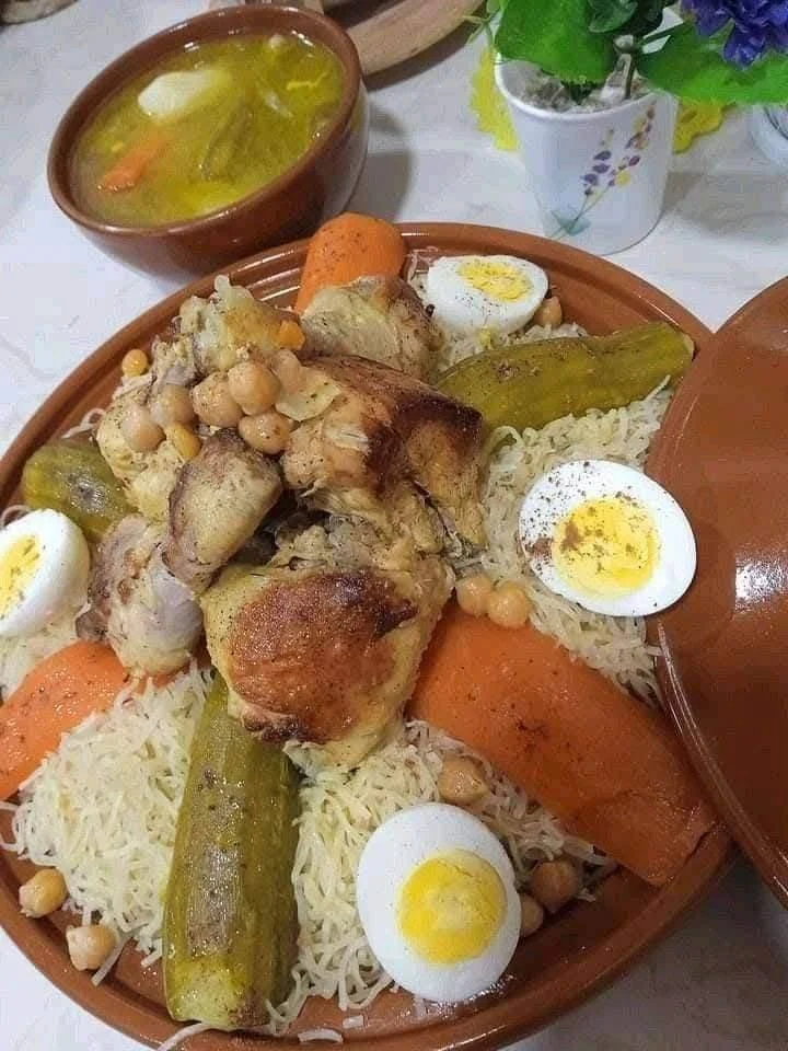 El rastat es uno de los platos tradicionales más populares de Argelia