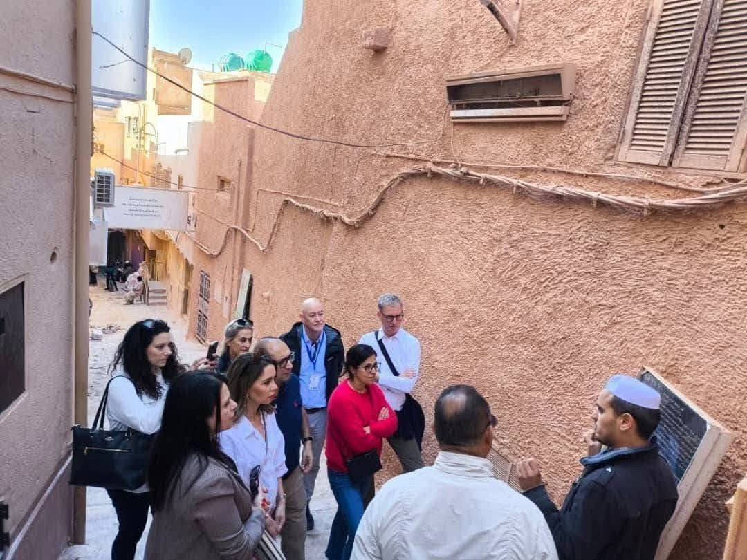 زيارة منظمي الرحلات الألمان إلى غرداية