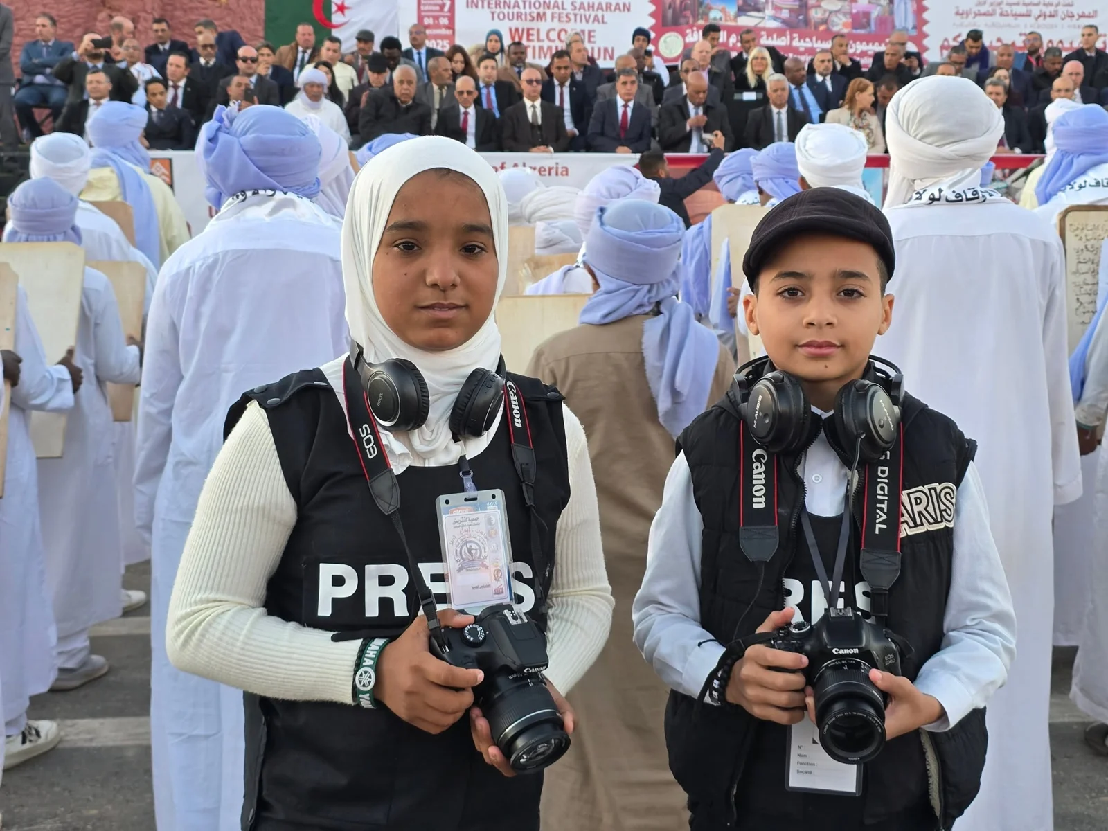 Young Journalist Club coverage of the Timimoun Festival