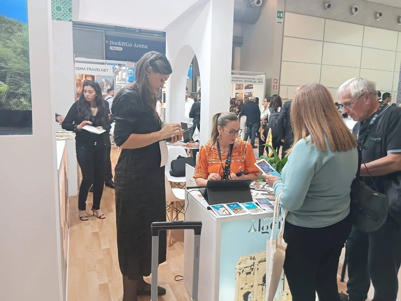 Segundo día de participación de Argelia en el Salón Turístico de Rimini