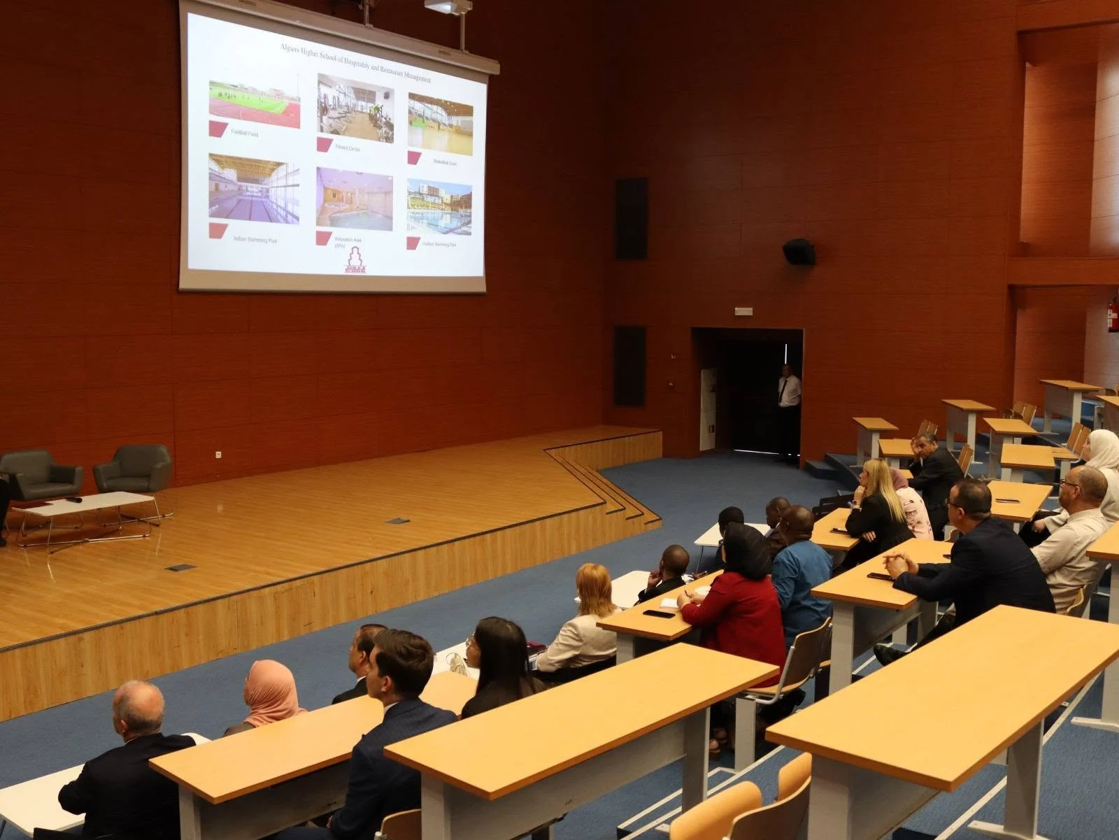 International visit to the Higher School of Hotel Management and Catering